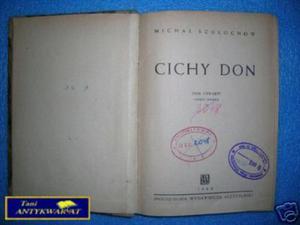 CICHY DON TOM IV CZʦ II - M.Szoochow