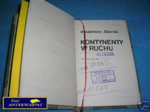 KONTYNENTY W RUCHU - W.Mizerski - 2822534184