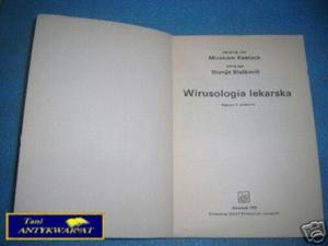 WIRUSOLOGIA LEKARSKA - M.Katoch, D.Blakovi - 2858290549