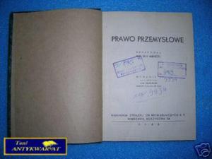 PRAWO PRZEMYSOWE - J.Mencel - 2822534395