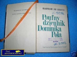 POUFNY DZIENNIK DOMINIKA POLA - W.J.Grabski - 2822534578