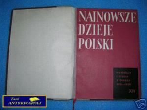 NAJNOWSZE DZIEJE POLSKI TOM XIV - 2822534851