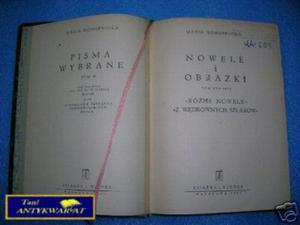 NOWELE I OBRAZKI - M.Konopnicka - 2822535079