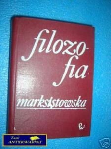 FILOZOFIA MARKSISTOWSKA - Praca zbiorowa - 2822535306