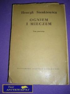OGNIEM I MIECZEM T.1-H.Sienkiewicz - 2822535664