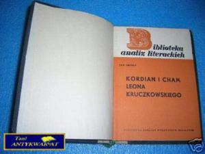 KORDIAN I CHAM LEONA KRUCZKOWSKIEGO - J.Detko - 2822535833