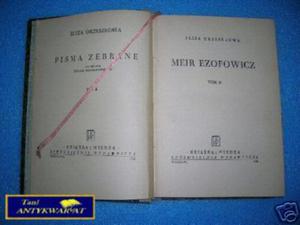 MEIR EZOFOWICZ TOM II - E. Orzeszkowa - 2822535846