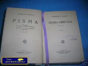 ZIEMIA OBIECANA TOM II - W.S.Reymont - 2822536880