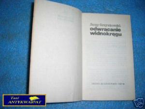 ODWRACANIE WIDNOKRGU - J.Grzymkowski - 2822537018