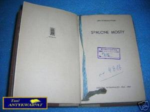 SPALONE MOSTY - J.Dobraczyski - 2822537066