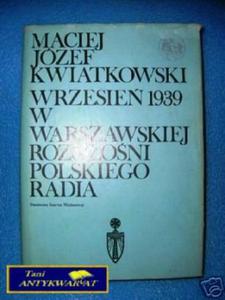 WRZESIE 1939 W WARSZAWSKIEJ ROZGONI PR - 2822537431