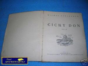 CICHY DON T.I i II - M.Szoochow - 2822537844