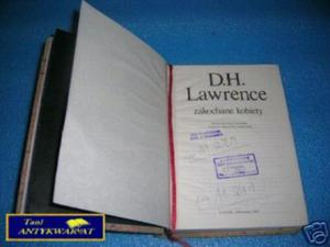 ZAKOCHANE KOBIETY - D.H.Lawrence - 2858291058