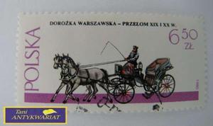 ZNACZEK - POLSKA DOROKA WARSZAWSKA-PRZEOM XIX - 2858291074