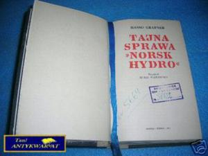 TAJNA SPRAWA &NORSK HYDRO; - H.Grabner