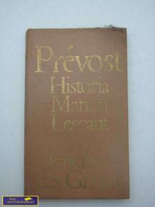 HISTORIA MANON LESCAUT I KAWALERA DES GRIEUX