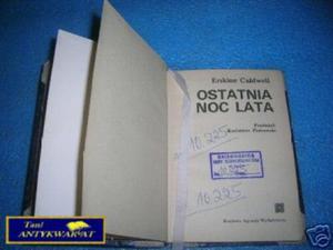 OSTATNIA NOC LATA - E.Caldwell - 2858291198