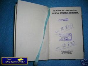 ULICA ZWANA BYSTR - W.Ogrodziski - 2822540043