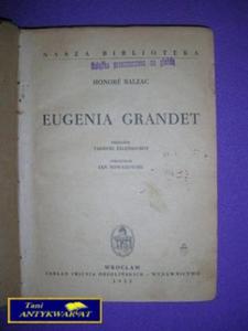 EUGENIA GRANDET - Honore Balzac - 2822540436