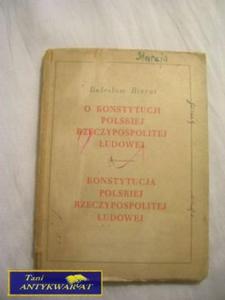 O KONSTYTUCJI POLSKIEJ RZECZPOSPOLITEJ LUDOWEJ - 2822540999