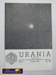 URANIA NR 11 LISTOPAD 1990 - 2822541389