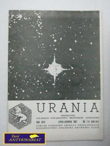 URANIA NR 7-8 LIPIEC-SIERPIE 1987 - 2822541398