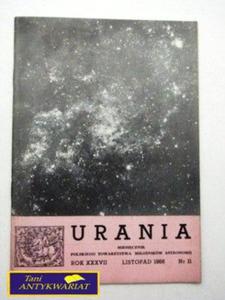 URANIA Nr 11, LISTOPAD 1966 - 2822541505