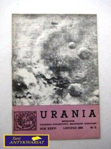 URANIA NR 11, LISTOPAD 1965