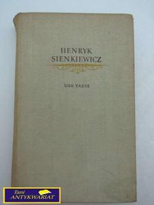 QUO VADIS H. Sienkiewicz - 2822542178