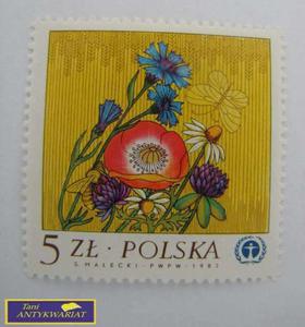 ZNACZEK - Kwiaty 1982 r. - 2822542523