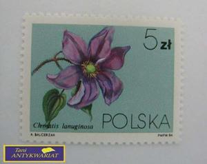 ZNACZEK POCZTOWY CLEMATIS LANUGINOSA - 2822542583