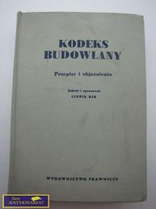 KODEKS BUDOWLANY - 2858291571