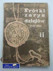 KRTKI ZARYS DZIEJW POLSKI 1505-1864 T 2 - 2822543673