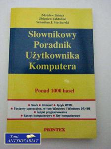 SOWNIKOWY PORADNIK UYTKOWNIKA KOMPUTERA - 2822544123