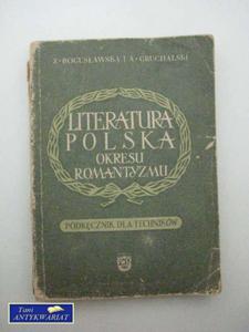 LITERATURA POLSKA OKRESU ROMANTYZMU - 2858291865