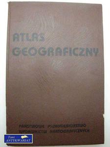 ATLAS GEOGRAFICZNY - 2822544419