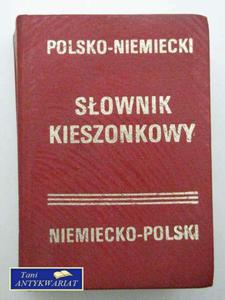 SOWNIK KIESZONKOWY POLSKO - NIEMIECKI, NIEMIECKO - POL - 2822544617