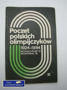 POCZET POLSKICH OLIMPIJCZYKW 1924 - 1984 ZESZYT 5 - 2822545093