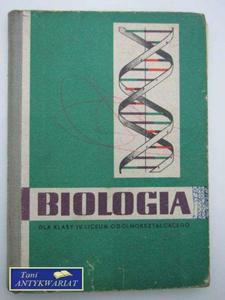 BIOLOGIA DLA KLASY IV LO - 2858292043