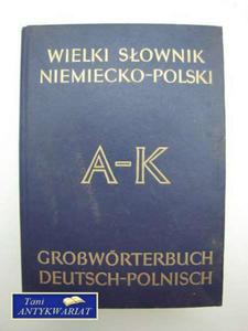 WIELKI SOWNIK NIEMIECKO-POLSKI I POLSKO-NIEMIECKI