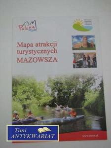 MAPA ATRAKCJI TURYSTYCZNYCH MAZOWSZA - 2858292116