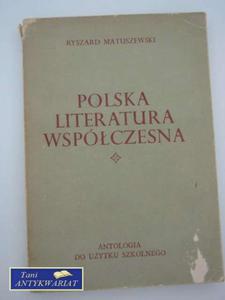 POLSKA LITERATURA WSPӣCZESNA - 2822546434