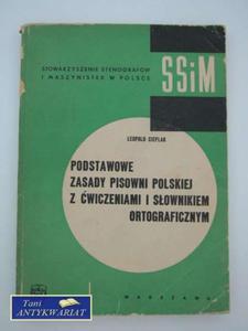 PODSTAWOWE ZASADY PISOWNI POLSKIEJ Z WICZENIAMI I SOW - 2822546446