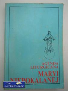 AGENDA LITURGICZNA MARYI NIEPOKALANEJ - 2858292518