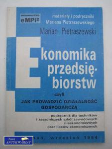 EKONOMIKA PRZEDSIBIORSTW - 2822548110