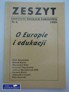 ZESZYT INSTYTUT EDUKACJI NARODOWEJ 1999 - 2822548156