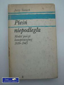 PIE NIEPODLEGOCI MODEL POEZJI KONSPIRACYJNEJ - 2822548700