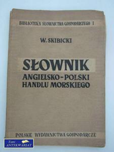 SOWNIK ANGIELSKO-POLSKI HANDLU MORSKIEGO - 2822550338