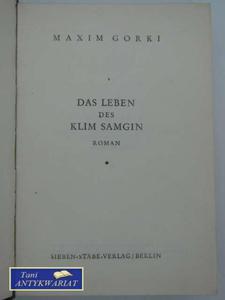 DAS LEBEN DES KLIM SAMGIN - 2822550534