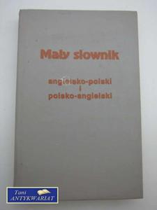 MAY SOWNIK ANGIELSKO - POLSKI i POLSKO - ANGIELSKI